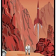Illustration for article titled Retro Posters Invite You To Fly The Friendly Skies Of Space